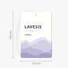 Harukado 3636 Carall Lavesis Plate Pack of 3 Lavender Savon