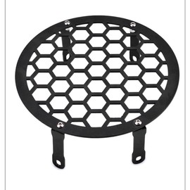 HRuizq Black Aluminum Headlight Grill Compatible with HONDA Rebel 500 300 250 CM 500 300 250 CMX 300 REBEL250