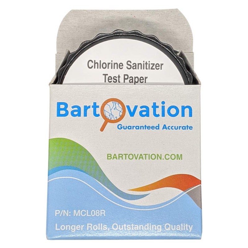 Chlorine Sani Test Strips for Food Service Restaurant Sanitizer Bleach