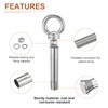 DTGN M6 x 70 Expansion Eye Bolts - 5Pack -
