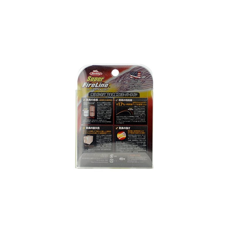 Berkley Super Fire Line No. 4.0 / 50lb, 300m, Color