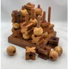 Tic-Tac-Toe 3D Strategy Wooden Game