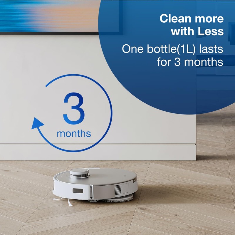 ECOVACS Multi-Surface Floor Cleaning Solution, Compatible with DEEBOT X11 OMNI