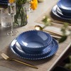 MissYIP 12 Piece Melamine Dinnerware Sets, Service for 4, Lightweight
