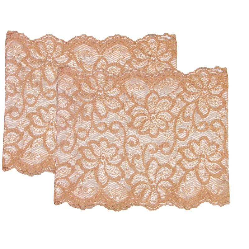 Bandelettes Sexy Anti-Chafing, Elastic Thigh Bands, Prevent Friction - Beige