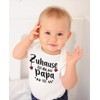 SpecialMe® Baby bodysuit for girls and boys "Zuhause ist da
