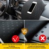 AUQDD Gray Dashboard Dash Cover Flannel Mat Custom Fit for