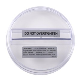 G-PLUS Clear Filter Cover/Strainer lid 1121-1429 (Fits 3 different pumps) Fit Lomart Ultra Promega 3, Embassy High Performance Pump and Doughboy Powerline XP.