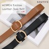XZQTIVE Belts for Women Adjustable Ladies Belt Retro Women Leather