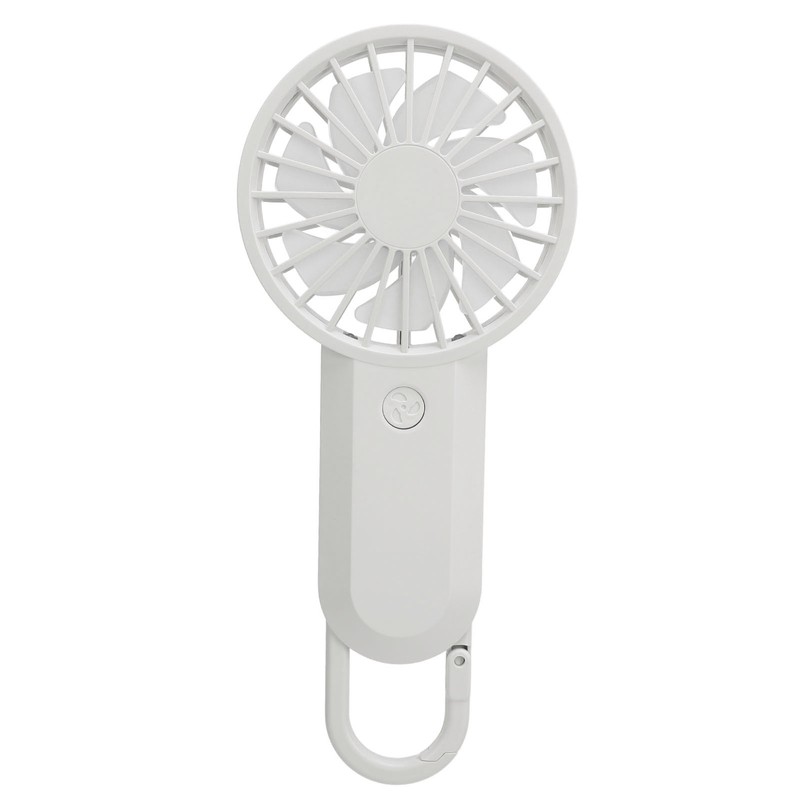 Handheld Fan USB Rechargeable Hand Fan Silent Operation Easy Hanging