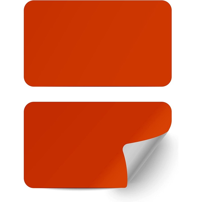 Royal Green Rectangular Color Coding Labels Stickers in Blue 7.5