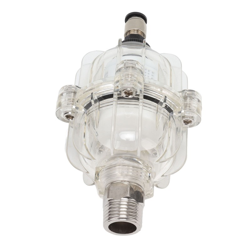 AD400 Transparent Air Compressor Filter 1/2in Oil Water Separator Automatic