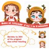 QUOTRE Shrink Films, Shrink Plastic Set for DIY Crafts, Includes