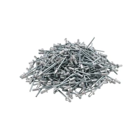 SK11 Stainless Steel Rivets Φ0.16 inches (4.0 mm), Tightening Plate Thickness: 0.02 - 0.13 inches (0.5 - 3.2 mm), 300 Pieces SA5-2LB