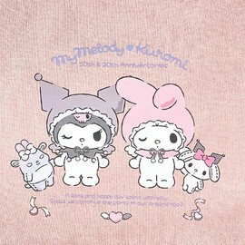 My Melody Kuromi 50th & 20th Anniversaries Angel Tote Bag, Pink