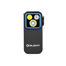 OLIGHT Oclip Pro Max Throw 120 Meters EDC Clip-on Light Equipped with Spring Clip Magnetic Base LED Light for Highing Fishing and Outdoor(Black)