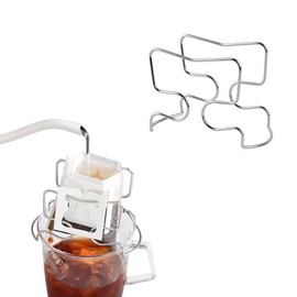watchget Dripper Stand Coffee Drip Bag Holder Stainless Steel Holder Coffee Stand Filter