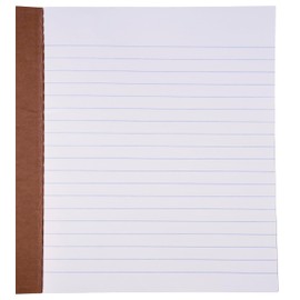 School Smart Stitched Cover Composition Book, No Margin, 8-1/2 x 7 Inches, 72 Pages