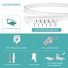 Flexible Bendable Ceiling Curtain Track Room Divider 12Ft Curved Curtain