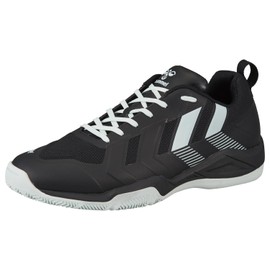 Hummel Indoor Soldier NEO2 Handball Shoes, Black x Light Blue (9067), 9.8 inches (25.0 cm), Black x Light Blue (9067)