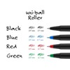 Sanford Uniball Roller Stick Pen, 0.5mm Micro Point, Blue Ink,