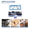 DTGN 100Pcs M5(D) Button Head Socket Cap Screws Kit, 8/12/16/20/30mm(L)