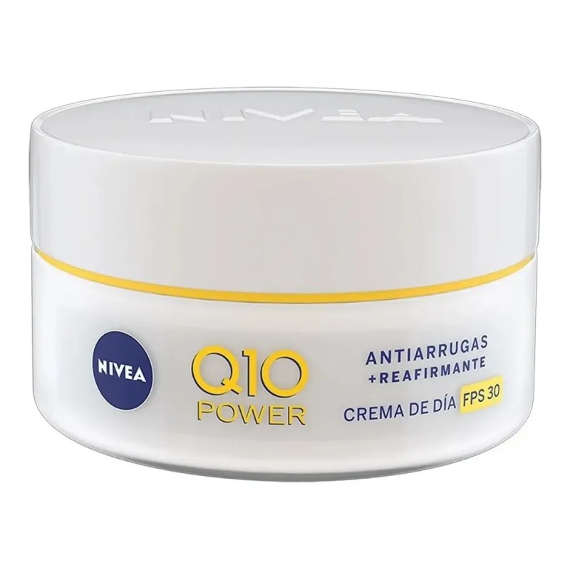 Crema Facial Nivea Q10 Antiarrugas Reafirmante Fps30 50 Ml
