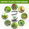 4 Pcs Pop Up Insect Barrier Plant Cover Net, 19.6"