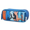 Bagtrotter Phileas Blue Basketball School Bag with 2 Compartments