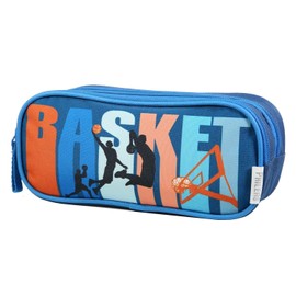 Bagtrotter Phileas Blue Basketball School Bag with 2 Compartments