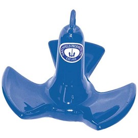 Greenfield 520-R Vinyl Coated River Anchor , Blue