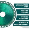 Indestructible Disc, 5 PCS Glass Cutting Disc 7/8" & 5/8"