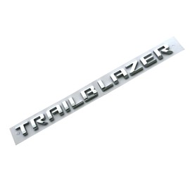 1x New Rear Emblem 3D Car Badge Logo Nameplate Compatible with 2021-2026 Trailblazer 42764658 (Chrome)