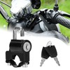 PSLER Motorcycle Helmet Lock- with 2 Keys Universal Anti Theft