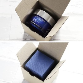 Small Cardboard, B Type, 3.1 x 3.1 x 3.1 inches (8 x 8 x 8 cm), Cube, For Small Items, Cardboard Package (15 Pieces)