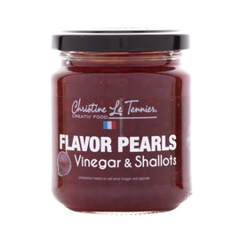 Christine Le Tennier Vinegar & Shallots Flavor Pearls, 7oz Jar