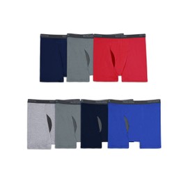 Fruit of the Loom Fruit of the Loom Men's Coolzone Boxer Briefs, Moisture Wicking & Breathable, Multipacks, Big Man-7 Pack-Assorted Colors, XX-Large