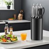 Universal Knife Block Holder for Kitchen, WELLSTAR Knife Stand without