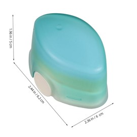 Kisangel 2pcs Sunscreen Applicator Brush for Handheld Lotion Applicator for Even Makeup Application Easy to Clean and Reusable for