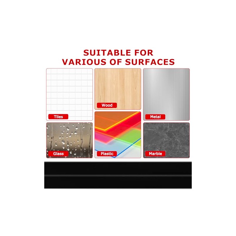 LSGCQ Protector de esquina de pared flexible, autoadhesivo, para despegar