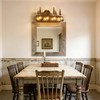 TOCHIC Rustic Bathroom Light Fixtures, 4 Lights Farmhouse Bathroom Vanity