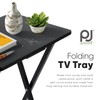 PJ Wood PJ Wood 2-Pack TV Tray Folding Dinner Table