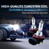 H8 Halogen Headlight Bulb, H8 Bulb, Super Bright 12V 35W
