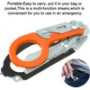 Trauma Shears,6 in-1 Emergency Response Shears,Medical Scissors Trauma Scissors for