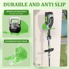 Power Tool Organizer Wall Mount, Lawn Tool Storage Rack for