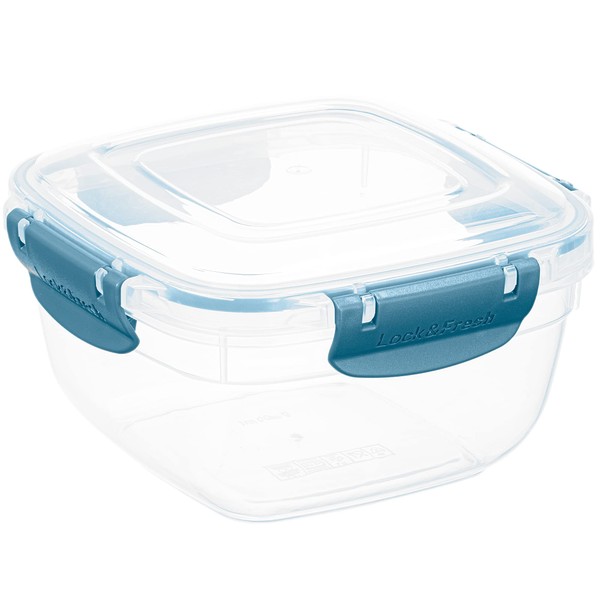Superio Plastic Food Storage Container with Airtight Lid for Kitchen