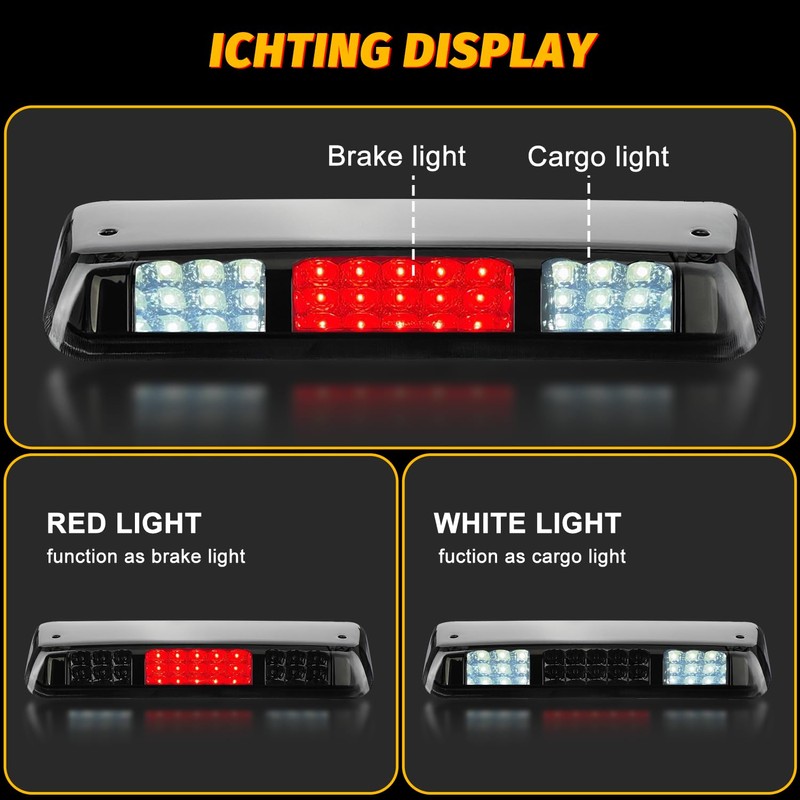 LED 3rd Third Brake Light Compatible with Ford F-150 Pickup