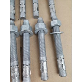 Unbranded 10 PC LOT 3/4-10 X 6 1/4" Wedge Anchors Hot Dipped Galvanized