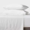 Room Essentials Easy Care Cotton Blend Sateen Full Sheet Set