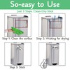 Hepertise Recycle Stickers for Trash Bins - Enhance Your Recycling